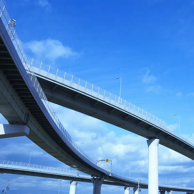 橋梁工事(高速道路など)